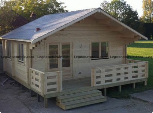 Floresta il versatile bungalow in legno blockhaus | Legnonaturale.COM
