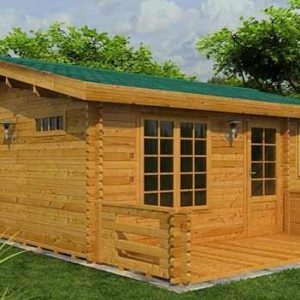 Montalto il pratico bungalow in legno blockhaus | Legnonaturale.COM