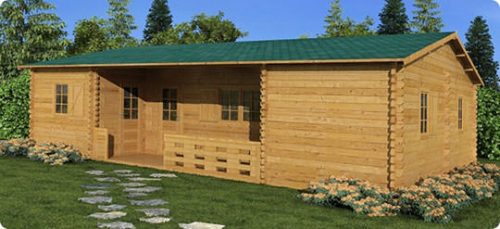 Pinzolo ampio ed economico bungalow in legno | Legnonaturale.COM