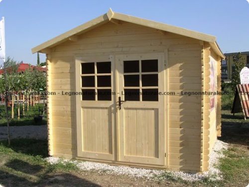 Verona spazioso ricovero attrezzi in legno blockhaus | Legnonaturale.COM