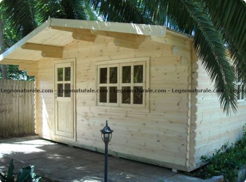 Lecco la robusta casa da giardino in legno blockhaus | Legnonaturale.COM