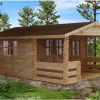 Milano la robusta casa in legno blockhaus dalle medie dimensioni