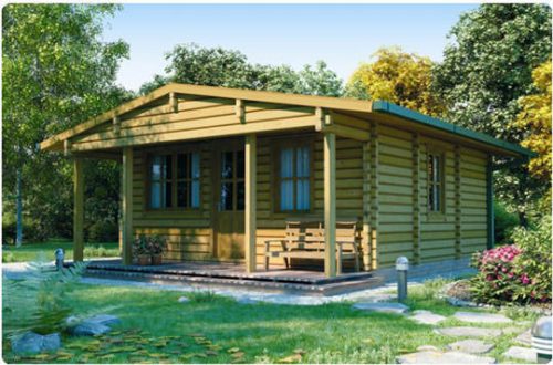 Nebrodi l'ecologica casa in legno blockhaus | Legnonaturale.COM