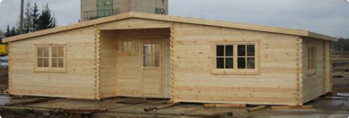 Ustica la spaziosa casa in legno blockhaus | Legnonaturale.COM