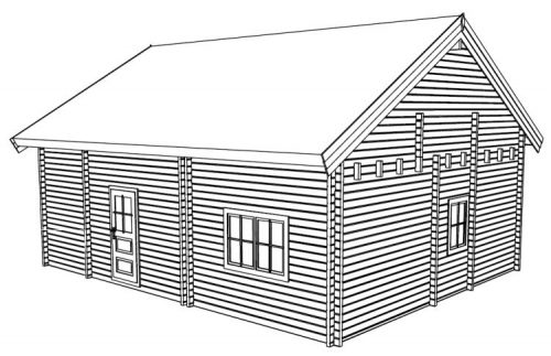 Aragona l'incantevole casa in legno blockhaus | Legnonaturale.COM