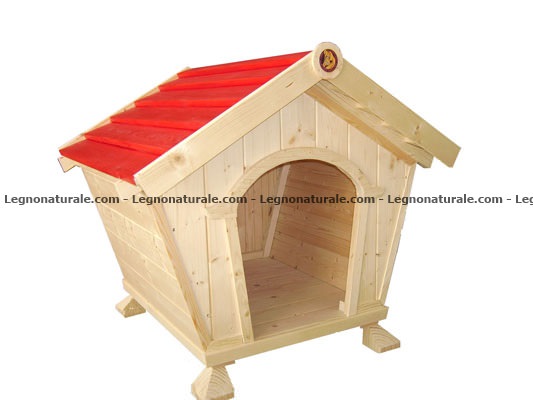 Creative moderne case per cani in legno massello semplici
